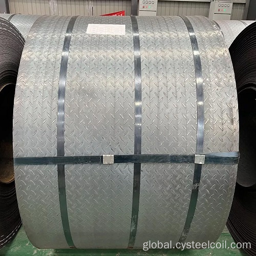 Carbon Steel Coil Hot Rolled Checkered Steel Coil Chequered Steel Coils Supplier